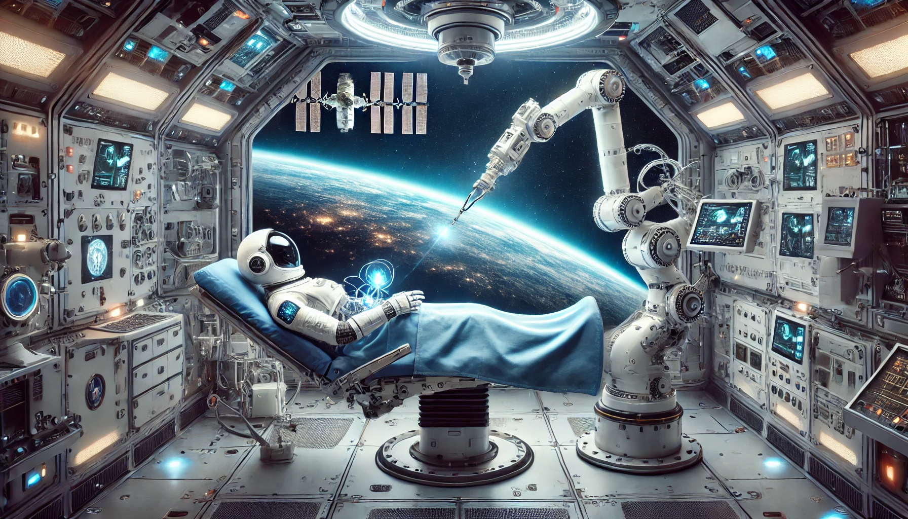 Robotic Surgery in Space: Enabling Long-Distance Medical Procedures on Astronauts